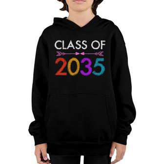 Class Of 2035 Cute Graduation Graphic Design Printed Casual Daily Basic Youth Hoodie - Thegiftio UK