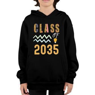 Class Of 2035 Grow With Me Graduation Back To School Graphic Design Printed Casual Daily Basic Youth Hoodie - Thegiftio UK