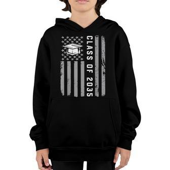 Class Of 2035 Grow With Me Graduation First Day Of School Youth Hoodie - Thegiftio UK