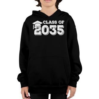 Class Of 2035 Senior Graduation 2035 Youth Hoodie - Thegiftio UK