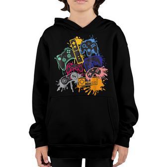 Control All The Things Video Game Controller V2 Youth Hoodie - Thegiftio UK