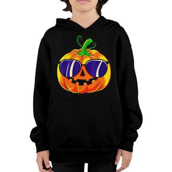 Cool Pumpkin Halloween Women Men Kids Boys Girls V5 Youth Hoodie - Thegiftio UK