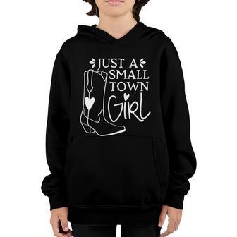 Country Line Dancing Cowboy Boots Cowgirl Western Princess Gift Graphic Design Printed Casual Daily Basic V2 Youth Hoodie - Thegiftio UK