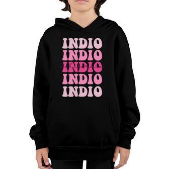 Country Music Festival Western Wear Cowgirl Howdy Indio Gift Graphic Design Printed Casual Daily Basic Youth Hoodie - Thegiftio UK