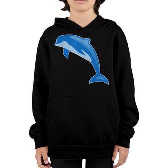 Cute Dolphin For Kids Youth Hoodie - Thegiftio UK