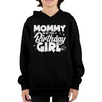 Cute Mommy Of The Birthday Girl Graphic Design Printed Casual Daily Basic Youth Hoodie - Thegiftio UK