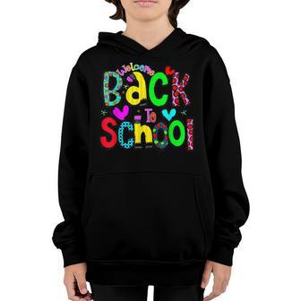 Cute Welcome Back To School First Day Of School Teacher V2 Youth Hoodie - Thegiftio UK