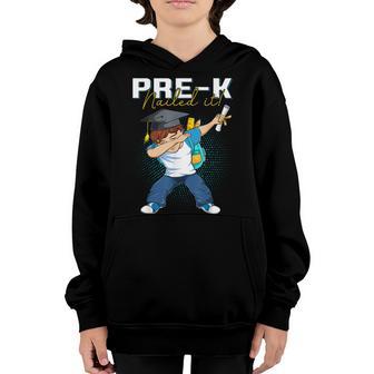 Dabbing Graduation Class Of 2022 Boy Pre-K Nailed It Boys Youth Hoodie - Thegiftio UK