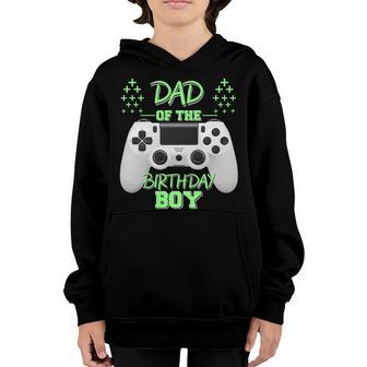 Dad Of The Birthday Boy T-Shirt Graphic Design Printed Casual Daily Basic Youth Hoodie - Thegiftio UK