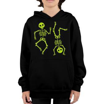 Dancing Skeletons Halloween For Boy Girl Youth Toddler V5 Youth Hoodie - Thegiftio UK