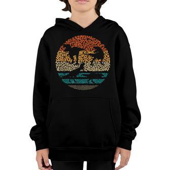 Dinosaur Dot Day International Dot Day Polka Dot Kids Youth Hoodie - Thegiftio UK