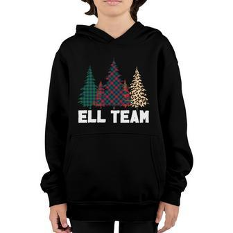 Ell Team Leopard Back To School Teachers Students Great Gift Youth Hoodie - Monsterry CA