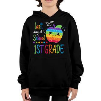 Fidget Pop It For Last Day Of 1St Grade Last Day Of School Youth Hoodie - Thegiftio UK