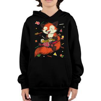Fox Ramen Japanese Noodles Cute Kawaii Anime Gifts Girl N Youth Hoodie - Thegiftio UK