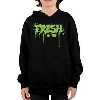 Fresh Old School Graffiti Style | Funny Graffiti Graphic Youth Hoodie - Thegiftio UK