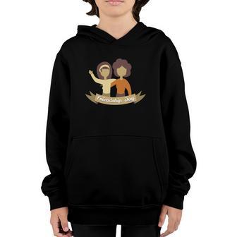 Friednship Day Girl Youth Hoodie - Thegiftio UK