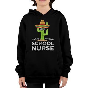Fun Hilarious Funny School Nurse Graphic Design Printed Casual Daily Basic V2 Youth Hoodie - Thegiftio UK