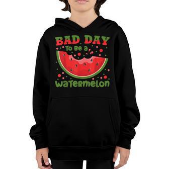 Funny Bad Day To Be A Watermelon V2 Youth Hoodie - Thegiftio UK