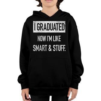 Funny College High School Graduation Gift Senior 2022 Youth Hoodie - Thegiftio UK