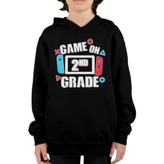 Funny Game On 2Nd Second Grade Graphic Design Printed Casual Daily Basic Youth Hoodie - Thegiftio UK