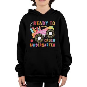 Funny Ready To Crush Monster Kindergarten Back To School Youth Hoodie - Thegiftio UK