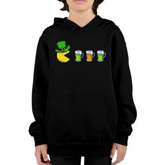 Funny Retro St Patricks Day Drinking Game Graphic Design Printed Casual Daily Basic Youth Hoodie - Thegiftio UK
