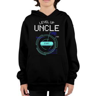 Future Uncle Unlocked Futuristic Gamer Uncle Gifts Youth Hoodie - Thegiftio UK