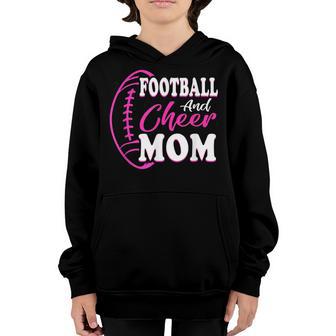 Game Day Cheerleading Cheer Football And Cheer Mom Mother Youth Hoodie - Thegiftio UK