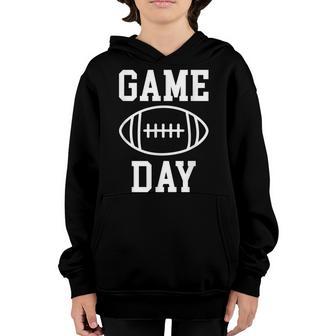 Game Day - Football - Throwback Design - Classic Youth Hoodie - Thegiftio UK