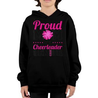 Game Day Retro Cheerleader Senior Cheer Mom 2023 Youth Hoodie - Thegiftio UK