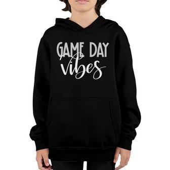 Game Day Vibes A Gift For Sports Lovers Gift Graphic Design Printed Casual Daily Basic Youth Hoodie - Thegiftio UK
