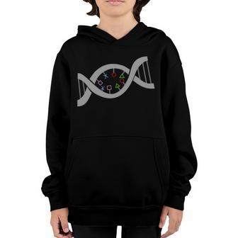 Gamer Dna Strand Graphic Design Printed Casual Daily Basic Youth Hoodie - Thegiftio UK