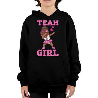 Gender Reveal Party Team Girl V2 Youth Hoodie - Thegiftio UK
