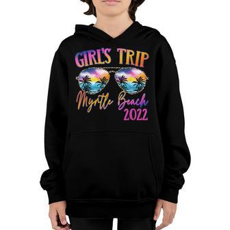 Girls Trip Myrtle Beach 2022 Sunglasses Summer Group Youth Hoodie - Thegiftio UK