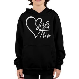Girls Weekend 2022 Cute Girls Trip 2022 Youth Hoodie - Thegiftio UK