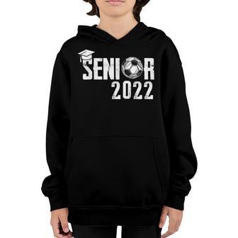 Graduation Senior Class 2022 Graduate Soccer Player Youth Hoodie - Thegiftio UK