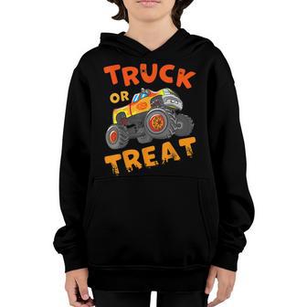 Halloween For Men Monster Truck Outfit For Boys Youth Hoodie - Thegiftio UK