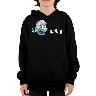 Halloween Mommy Eating Ghost Gamer Men Women Kids Youth Hoodie - Thegiftio UK
