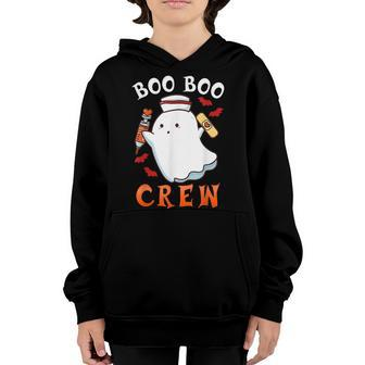 Halloween Nurse Boo Boo Crew Youth Hoodie - Seseable