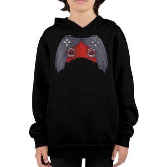 Halloween Skeleton Zombie Gaming Controllers Mummy Boys Kids V5 Youth Hoodie - Thegiftio UK