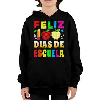 Happy 100 Days Of School Spanish - Feliz 100 Dias De Escuela Youth Hoodie - Thegiftio UK