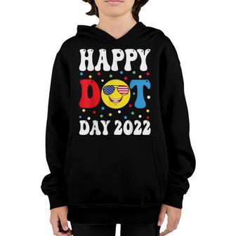 Happy Dot Day 2022 International Dot Day Kids Youth Boys Youth Hoodie - Thegiftio UK
