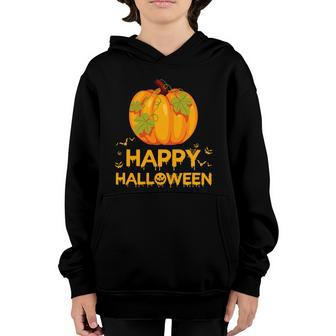 Happy Halloween Costumes Funny Gifts Pumpkin Men Women Kids Design Graphic Design Printed Casual Daily Basic Youth Hoodie - Thegiftio UK