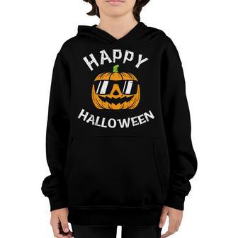 Happy Halloween Pumpkin Trick Or Treat For Toddler Boys Kids V2 Youth Hoodie - Thegiftio UK