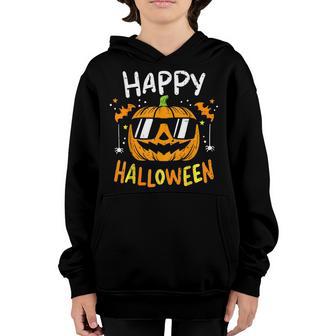 Happy Halloween Pumpkin Trick Or Treat For Toddler Boys Kids Youth Hoodie - Thegiftio UK