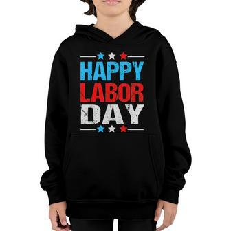 Happy Labor Day Shirt Patriot Happy Labor Day Women Kids Graphic Design Printed Casual Daily Basic Youth Hoodie - Thegiftio UK