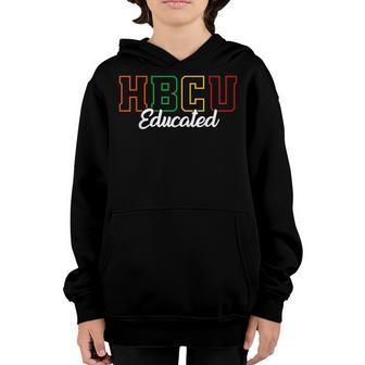 Hbcu Educated Grad Historical Black College Alumni School Youth Hoodie - Thegiftio UK