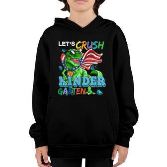 Hello Back To School First Day Of Kindergarten Gift Graphic Design Printed Casual Daily Basic Youth Hoodie - Thegiftio UK