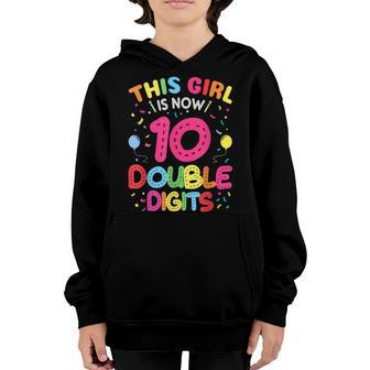 Its My 10Th Birthday 2012 This Girl Is Now 10 Years Old Youth Hoodie - Thegiftio UK