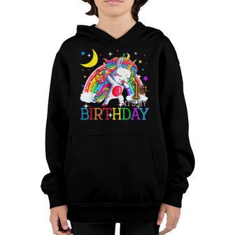 Its My 1St Birthday Unicorn 1 Year Old Girls Outfit Youth Hoodie - Thegiftio UK